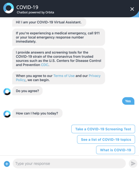 COVID-19 Chatbot